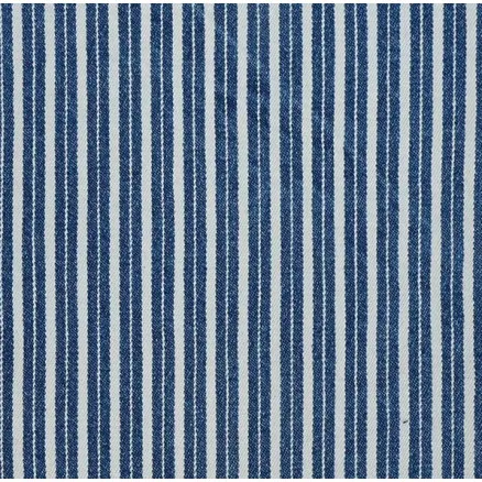 Denimikangas 145cm 007 Siniset Raidat - 50cm