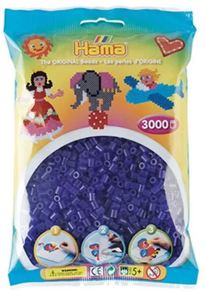 HAMA Midi Helmet 3000 kpl Läpinäkyvä Liila - 0124