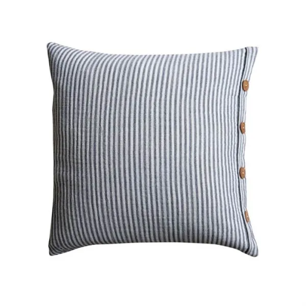 Pagunette Koristetyynyt - Stripey Cover - koko 50x50 cm - Musta