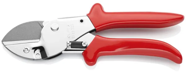 Knipex Lister-sakset kromattu, muovikahvoilla 200 mm