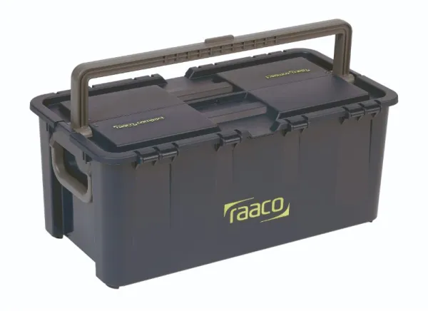 Raaco Compact 37, lokero m/ tarjotin ja 7 sisäosaa